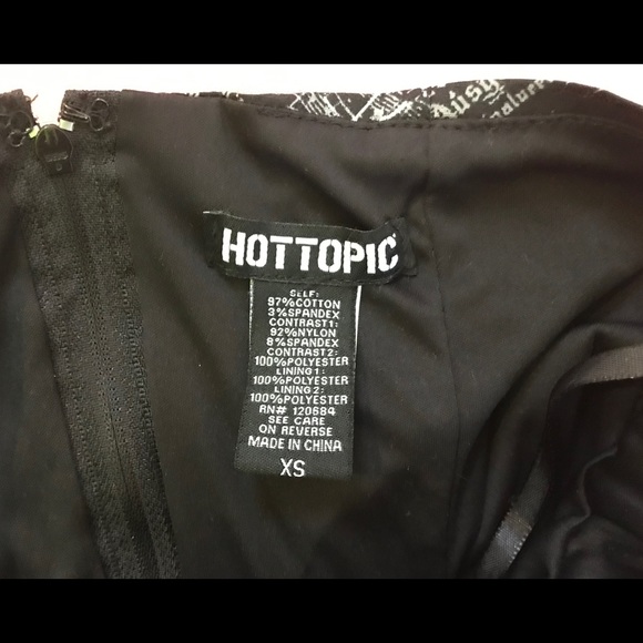 Hot Topic Music Note Dress - Picture 8 of 8